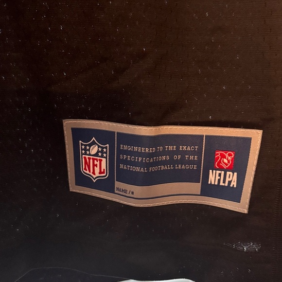 NFL Black Jersey with Official Tag - Picture 2 of 5